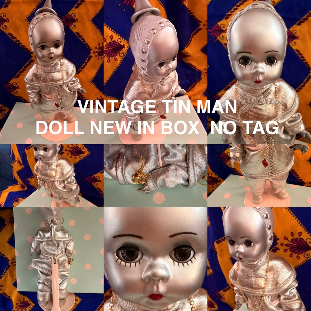 VINTAGE MADAME ALEXANDER TIN MAN DOLL WIZARD OF OZ